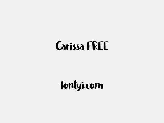 Carissa FREE