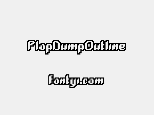 PlopDumpOutline