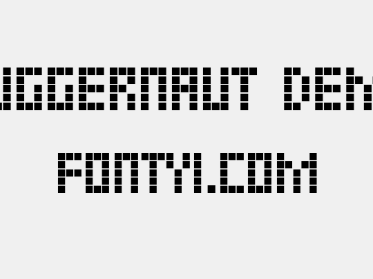 JUGGERNAUT demo
