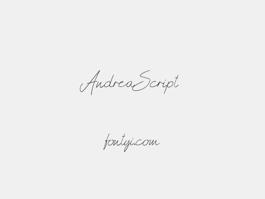 Andrea Script