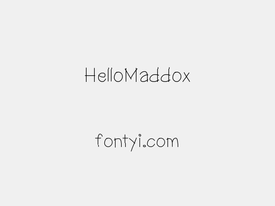 HelloMaddox
