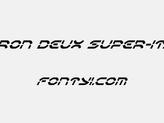 Oberon Deux Super-Italic