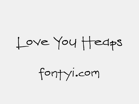 Love You Heaps