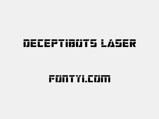 Deceptibots Laser