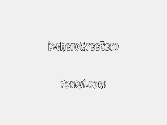 BwheroGreeZero