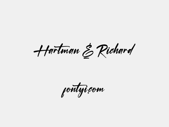 Hartman & Richard