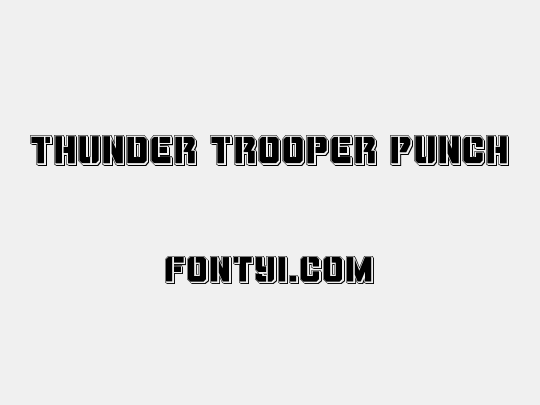 Thunder Trooper Punch