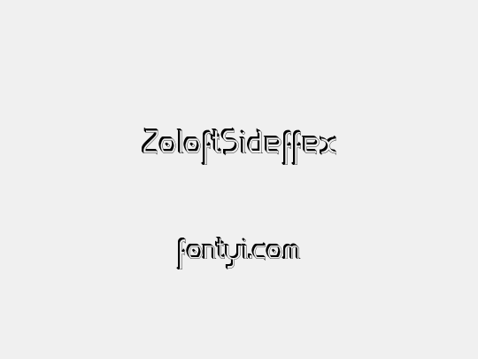 ZoloftSideffex