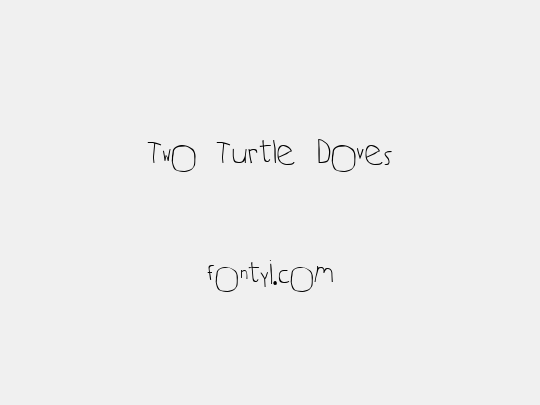 Two Turtle Doves
