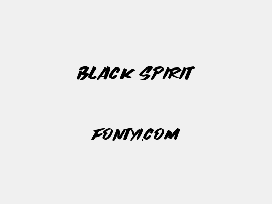 Black Spirit