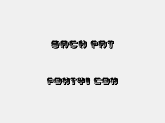 Bach Fat
