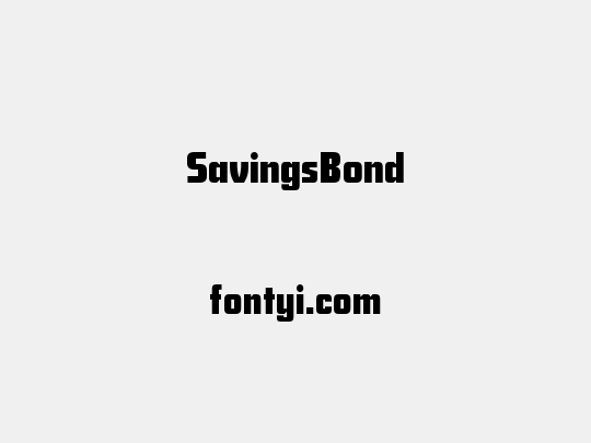 SavingsBond