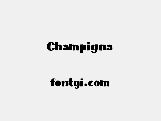 Champigna