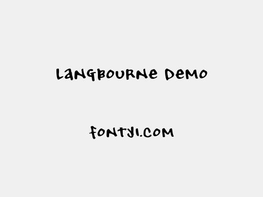 Langbourne Demo