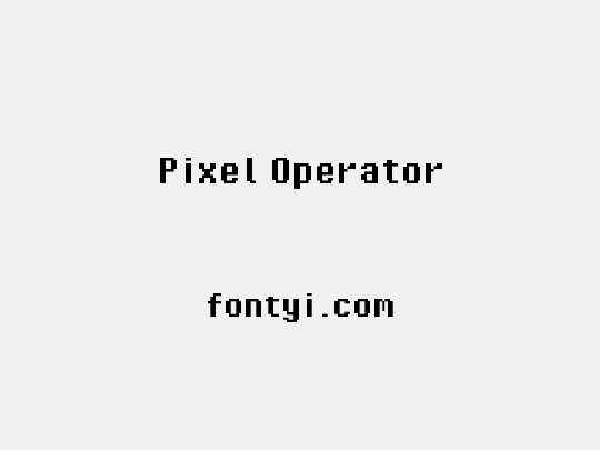 Pixel Operator
