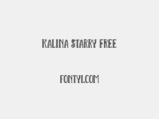 Kalina Starry FREE
