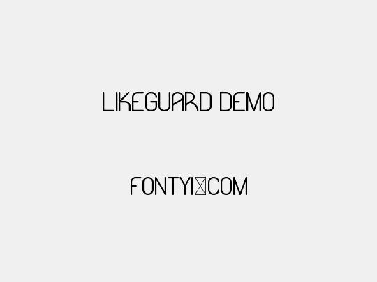 Likeguard Demo