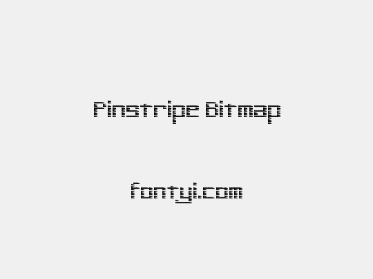 Pinstripe Bitmap