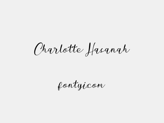 Charlotte Hasanah