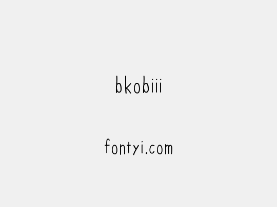 bkobiii