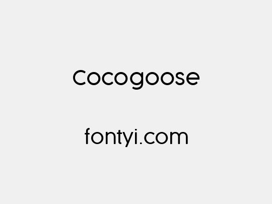 Cocogoose
