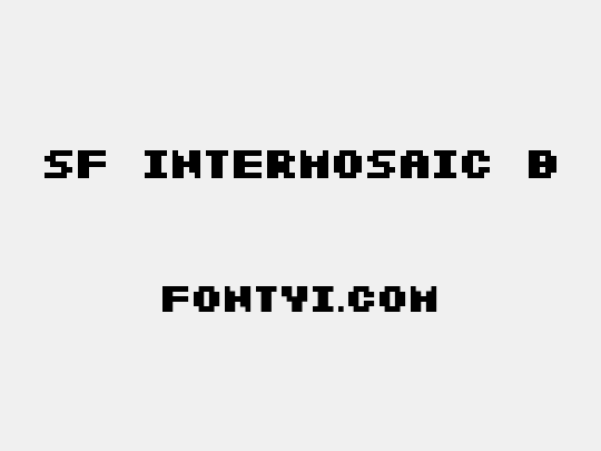 SF Intermosaic B