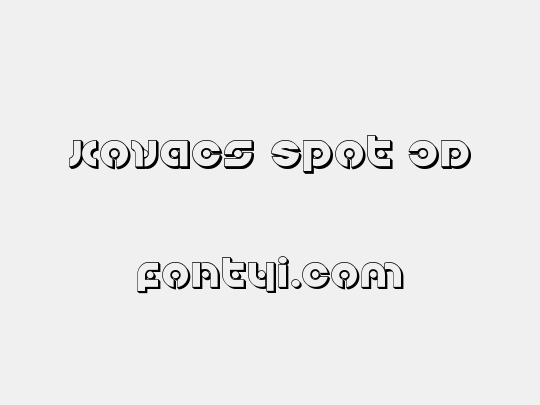 Kovacs Spot 3D