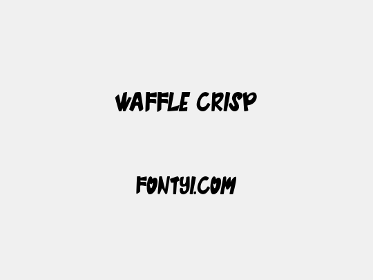 Waffle Crisp