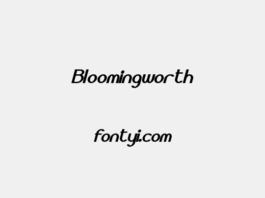 Bloomingworth