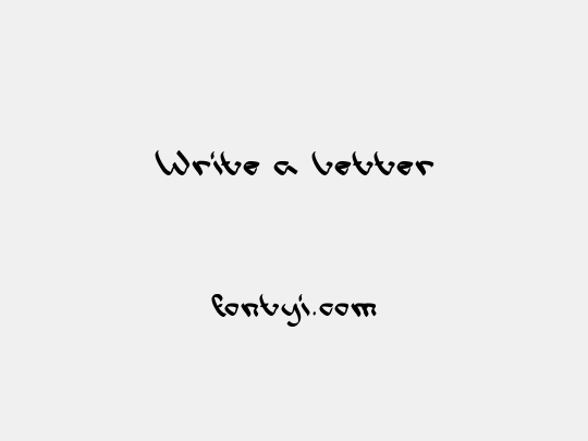 Write a Letter