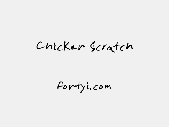 Chicken Scratch