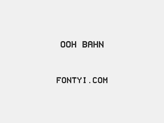 Ooh Bahn
