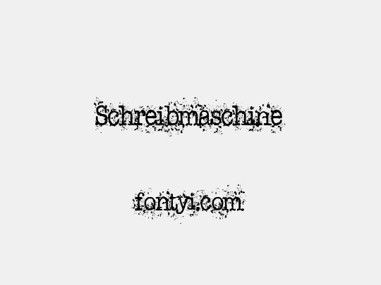 Schreibmaschine