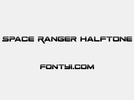 Space Ranger Halftone