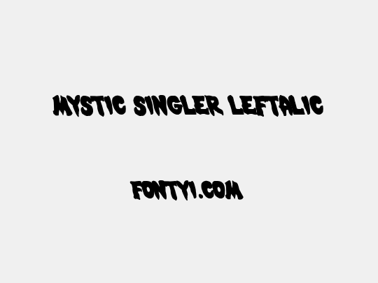 Mystic Singler Leftalic