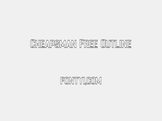 Cheapsman Free Outline