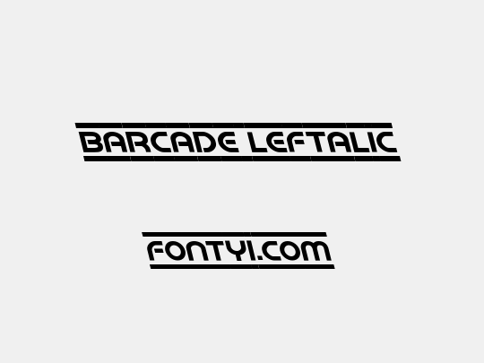 Barcade Leftalic