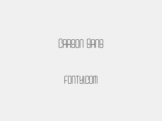 Carson Sans