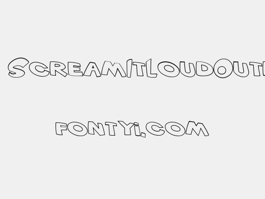 VTC ScreamItLoudOutline