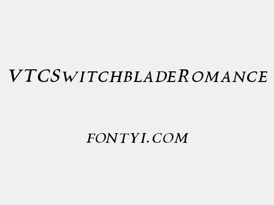 VTCSwitchbladeRomance