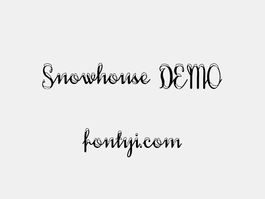 Snowhouse DEMO