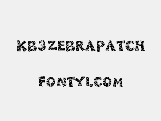 KB3ZebraPatch