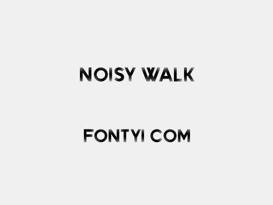 Noisy Walk
