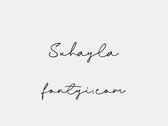 Suhayla