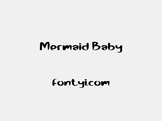 Mermaid Baby