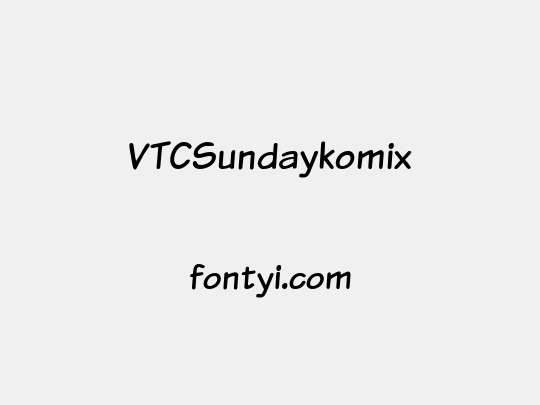 VTCSundaykomix