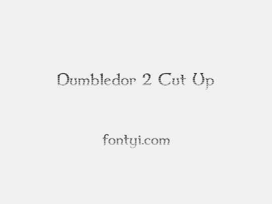Dumbledor 2 Cut Up