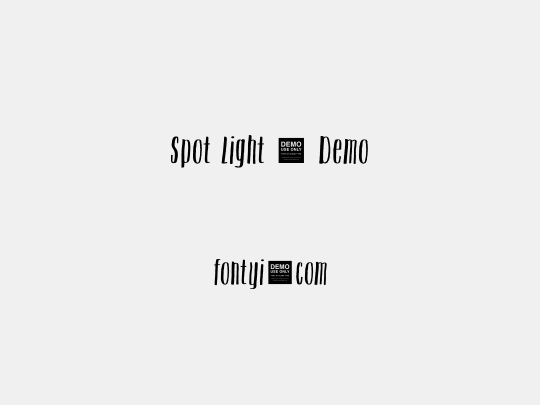 Spot Light - Demo
