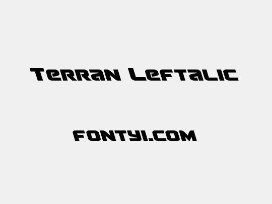 Terran Leftalic