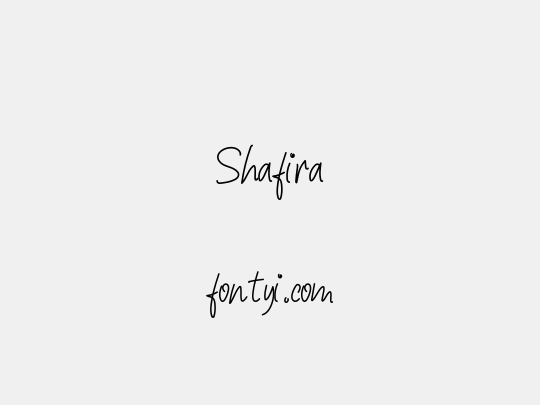 Shafira